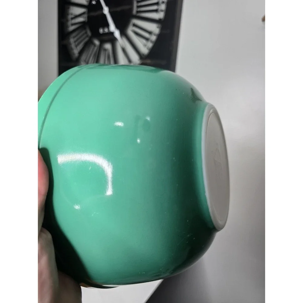 Vintage Pyrex 403 Primary Colors Green Nesting/Mixing Bowl 2.5 Quart 8.75